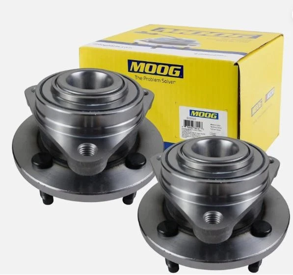 PAIR GENUINE MOOG 513205 Front Wheel Hub Assembly Chevy Cobalt Pontiac G5 Ion - Image 1 of 1