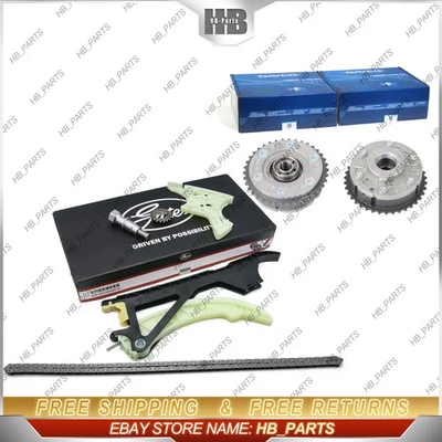 Kit de cadena de distribución DAYCO y engranajes VVT para 06-16 BMW 135i 335i 740I Z4 X6 E89 E93 3,0 L Foto 1 de 4