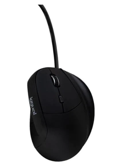 iggual Ratón Vertical USB Ergo-V 2400DPI Negro - Image 1 of 1