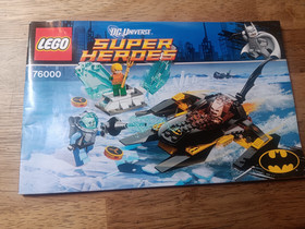 NEW LEGO Instruction Manual Only 76000 Arctic Batman vs Mr. Freeze No Bricks