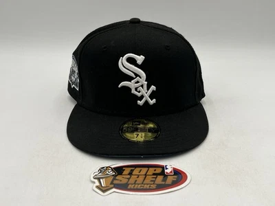 New Era Chicago White Sox Comiskey Park Fitted Hat Cap Size 7 1/4 MLB Baseball  - Image 1 of 4