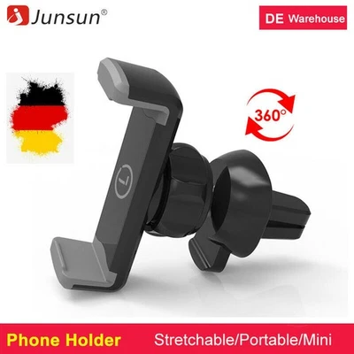 360° Universal KFZ Auto Halterung Halter Handy Smartphone Air Vent Car Mount - Bild 1 von 4