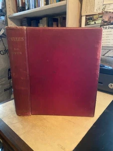 Owen (ed.): Catullus: With the Pervigilium Veneris 1893 Good JR Weguelin HB - Imagen 1 de 1