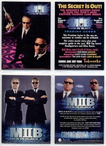 Men In Black - promo card lot - 4 cards  [Inkworks] - Picture 1 of 1