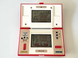 Nintendo DM-53 Game and Watch Multi Screen Mickey Donald 1982 Japan Used Tested - Picture 1 of 11
