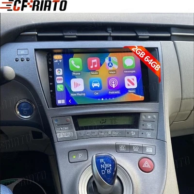 For Toyota Prius 2010-2015 Apple Carplay Car Stereo Radio Android 15 GPS Navi BT - Image 1 of 4