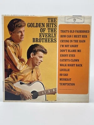 THE GOLDEN HITS OF THE EVERLY BROTHERS 12" LP VG+ VINYL RECORD WARNER 1962 - Image 1 of 4