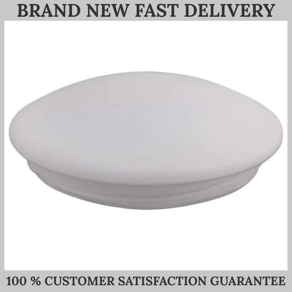 Merwry Glass Light Shade Simple Ceiling Fan Dome Replace Replacement White 52 in - Image 1 of 1