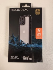 Body Glove Tidal wasserdichte schwarze Hülle für Apple iPhone 13 Pro Max 6 Fuß Drop NEU - Bild 1 von 3