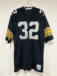 Vintage Pittsburgh Steelers Franco Harris Jersey Sand Knit Size Large - Picture 1 of 7
