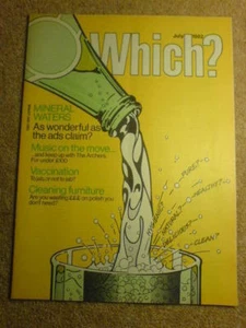 WHICH? - MINERAL WATERS - July 1982 - Picture 1 of 1