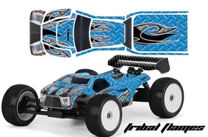 RC Body Grafik Kit Aufkleber Aufkleber Wrap für Proline Bulldogge MBX6-T TRIBAL S U - Bild 1 von 1