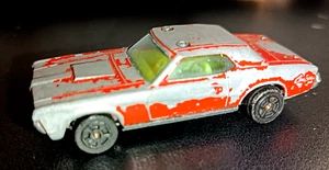Vintage Corgi Juniors Diecast Whizzwheels Mercury Cougar XR7 Fire Dept Chief Car - Picture 1 of 6