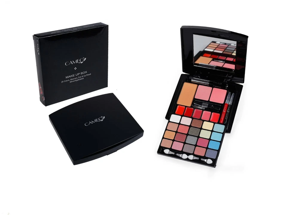CAMEO 20 COLOR EYESHADOW BLUSH LIP FACE POWDER MAKEUP KIT - Image 1 of 1