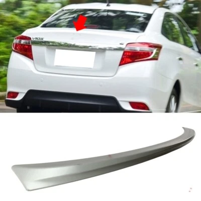 未上色 D 后备箱锅炉翼适合丰田 YARIS 4DR Sedan VIOS 2014-2017 — 第 1/4 张图片