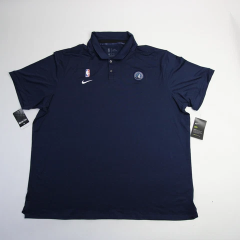 Minnesota Timberwolves Nike NBA Authentics Dri-Fit Polo Men's Navy New Cover
