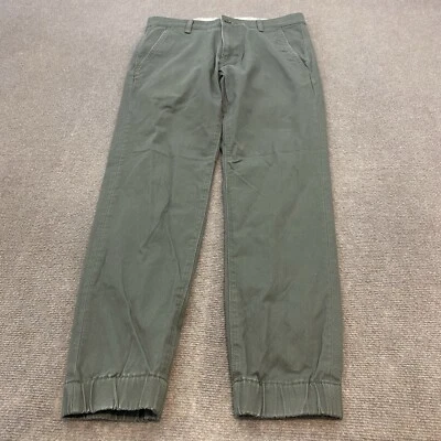 Pantalones de chándal Levi's para hombre talla 30x29 verde lavado bolsillos clásicos años 90 Foto 1 de 4