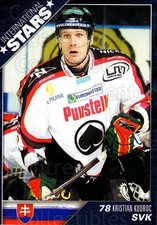 2010-11 Finnish Cardset International Stars Series One #8 Kristian Kudroc