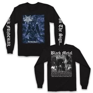 CAMISA MANGA LARGA OFICIAL BAPHOMET FUNERAL cd cvr IN THE SIGN... XL nueva - Imagen 1 de 4