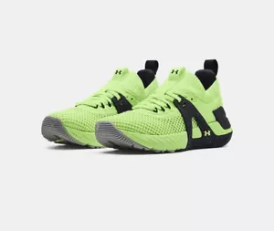 under armour project rock 4 training shoes quirky lime - Size 10 Womens US - Picture 1 of 5