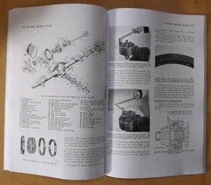 Albero trasmissione e prop Bedford TK TJ asse posteriore. TS507 Manuale di servizio - Foto 1 di 4