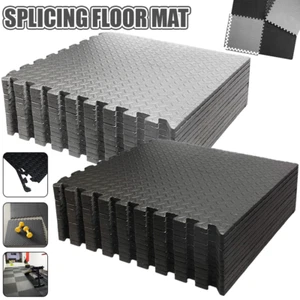 36x Interlocking Heavy Duty EVA Foam Gym Flooring Mat Floor Mats Tiles 60x60cm - Picture 1 of 17