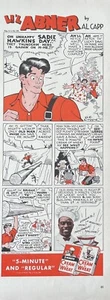 1941 Vintage Cream of Wheat.  Li'l Abner by Al Capp.  - Picture 1 of 1