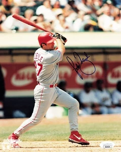 Todd Zeile Signed 8x10 Texas Rangers (JSA SS49334) - Picture 1 of 1