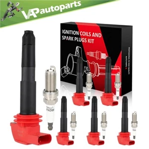 6 For 2012 Porsche Panamera 3.6L V6 Ignition Coil & Spark Plug - Picture 1 of 9