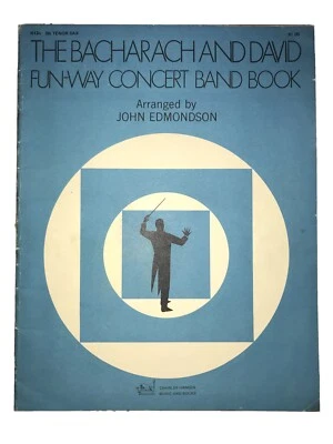 The Bacharach and David Fun-Way Concert Band Book Sheet Music B Flat Tenor Sax - Image 1 of 4