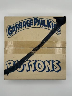 1986 Topps Garbage Pail Kids Buttons Box (72 CT) Factory Sealed - GPK - Image 1 of 4