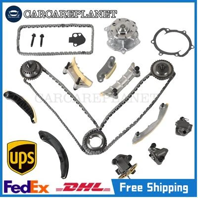 For 2007-2011 Cadillac STS 2011-2015 GMC Acadia 3.6L Timing Chain Kit Water Pump - Image 1 of 4