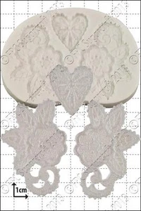 Molde de encaje de silicona Esme | Uso alimentario FPC Sugarcraft ¡ENVÍO GRATUITO AL REINO UNIDO! - Imagen 1 de 1