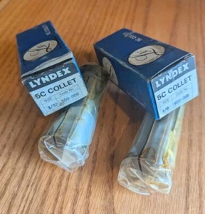 (2) LYNDEX 5C Spannzangen - 3/32" und 1/8" 500-006 und 500-008 - Bild 1 von 4