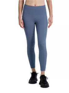 Gaiam Women’s Om Karma High Rise  7/8 Leggings - Stormy Blue- Size Large - New - Picture 1 of 5