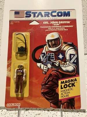StarCom COL John Griffin Slim MOC SEALED VINTAGE COLECO NEW - Image 1 of 4