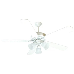 Craftmade C205 Pro Builder 52" Ceiling Fan Light Kit with White Frosted Glass