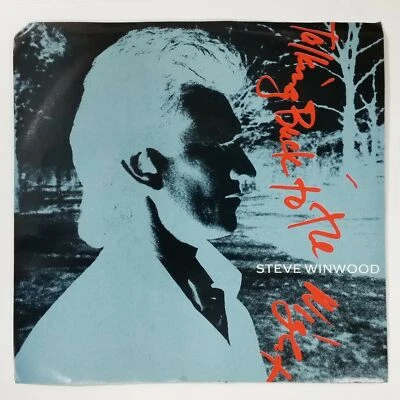 STEVE WINWOOD Talking Back To The Night / A River 728122 7" 45rpm Vinyl VG++ PS Foto 1 de 4