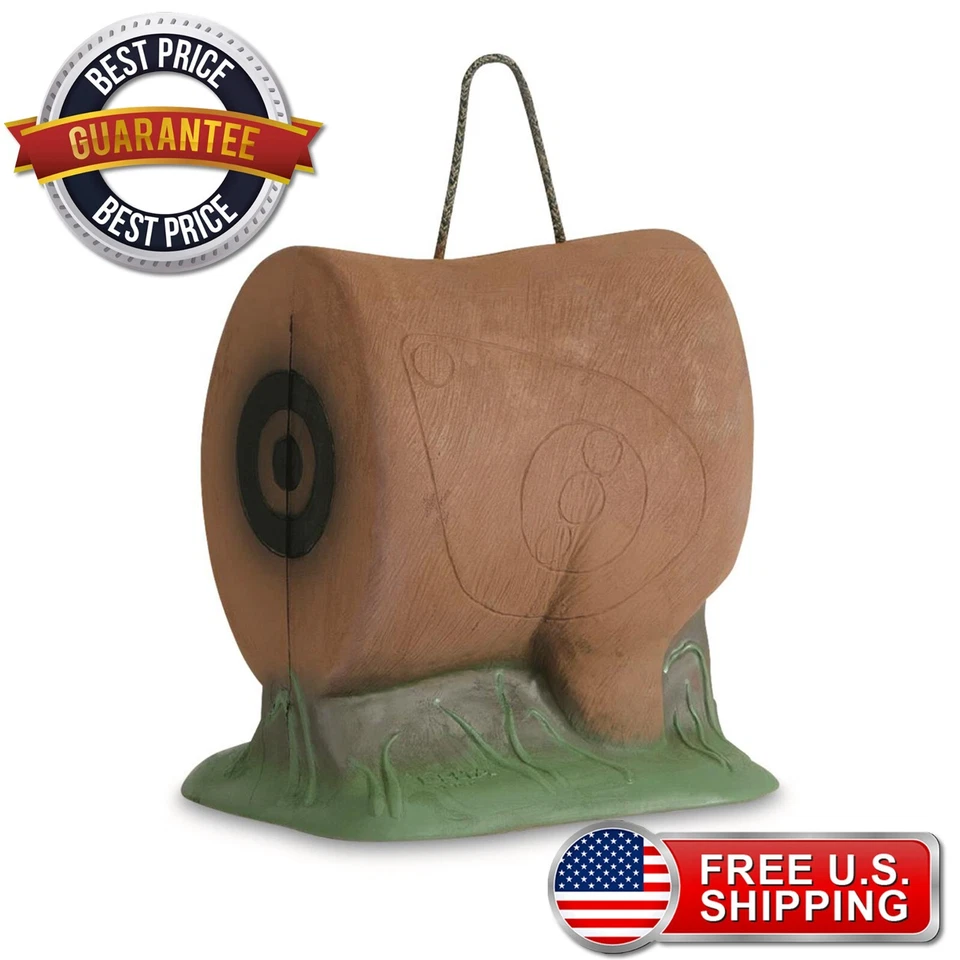 Objetivo de tiro con arco de ciervos 3D sección media portátil práctica deportes al aire libre cabeza ancha Foto 1 de 2