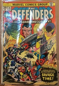 Marvel Comics, Defenders #26, 1975, Guardians of the Galaxy, VG/F - Picture 1 of 1