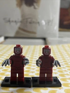 KABUKI TWINS 2x LOT LEGO MINIFIG FIGURE penguin batman the animated series movie - Picture 1 of 4