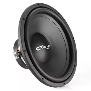 CT Sounds Bio 15” 1000-Watt Dual 2-Ohm Car Subwoofer - Picture 1 of 6