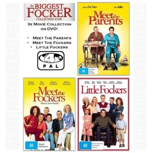 The Biggest Focker Collection (DVD, 3-Disc) PAL Region 4 (Ben Stiller, Robert De - Picture 1 of 11