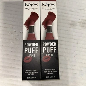 NYX Professional Makeup Powder Puff Lippie - Lip Cream PPL06 Pop Quiz Lot Of 2 - Picture 1 of 3