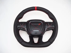 _ Volante de fondo plano Dodge VII Mk7 Charger Challenger Durango ReadyToGo - Imagen 1 de 10