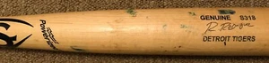 Ronny Rodriguez MLB Holo Game Used Bat 3 Home Run Rookie 2018 Tigers 1ST CAREER - Picture 1 of 23