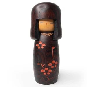 De Colección Japonés Hot Spring Resort Onsen Omiyage Recuerdo Linda Niña Kokeshi C - Imagen 1 de 6