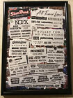 A4 Framed SLAM DUNK FESTIVAL ,  Flyer Poster, 2019, Kerrang