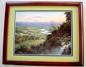 The Lost Sheep de Larry Dyke Ranch 9x12 edición abierta 9x12 impreso en marco de 11x14 - Imagen 1 de 1