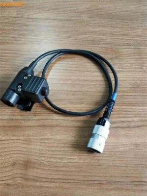 TAC-SKY U94 6Pin PTT Tactical Headset Connector For Military PRC152/PRC148 Radio - Image 1 of 4